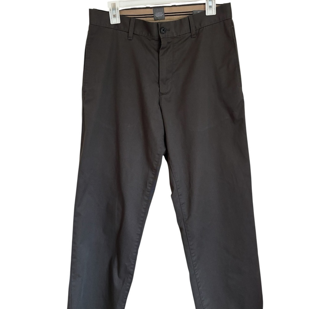 GAP Men's Pants Classic Dark Gray Khakis Relaxed fit Size 31*30